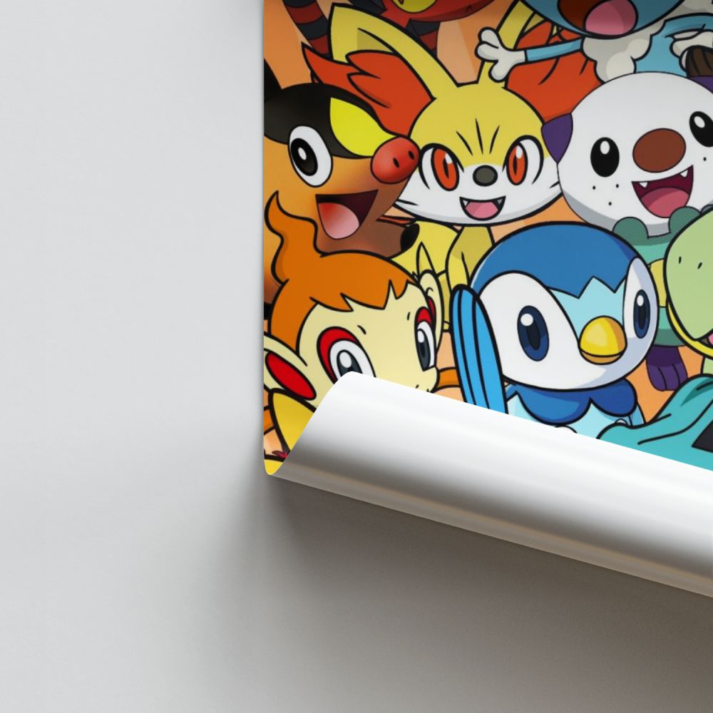 Poster Pokemon Starters
