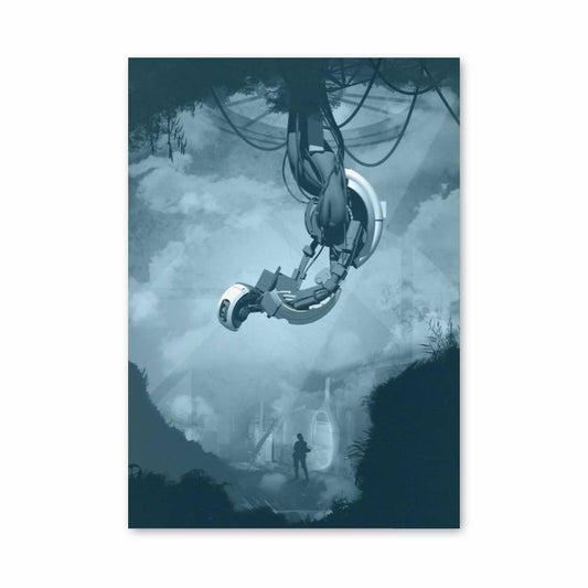 Poster Sphère Futuriste