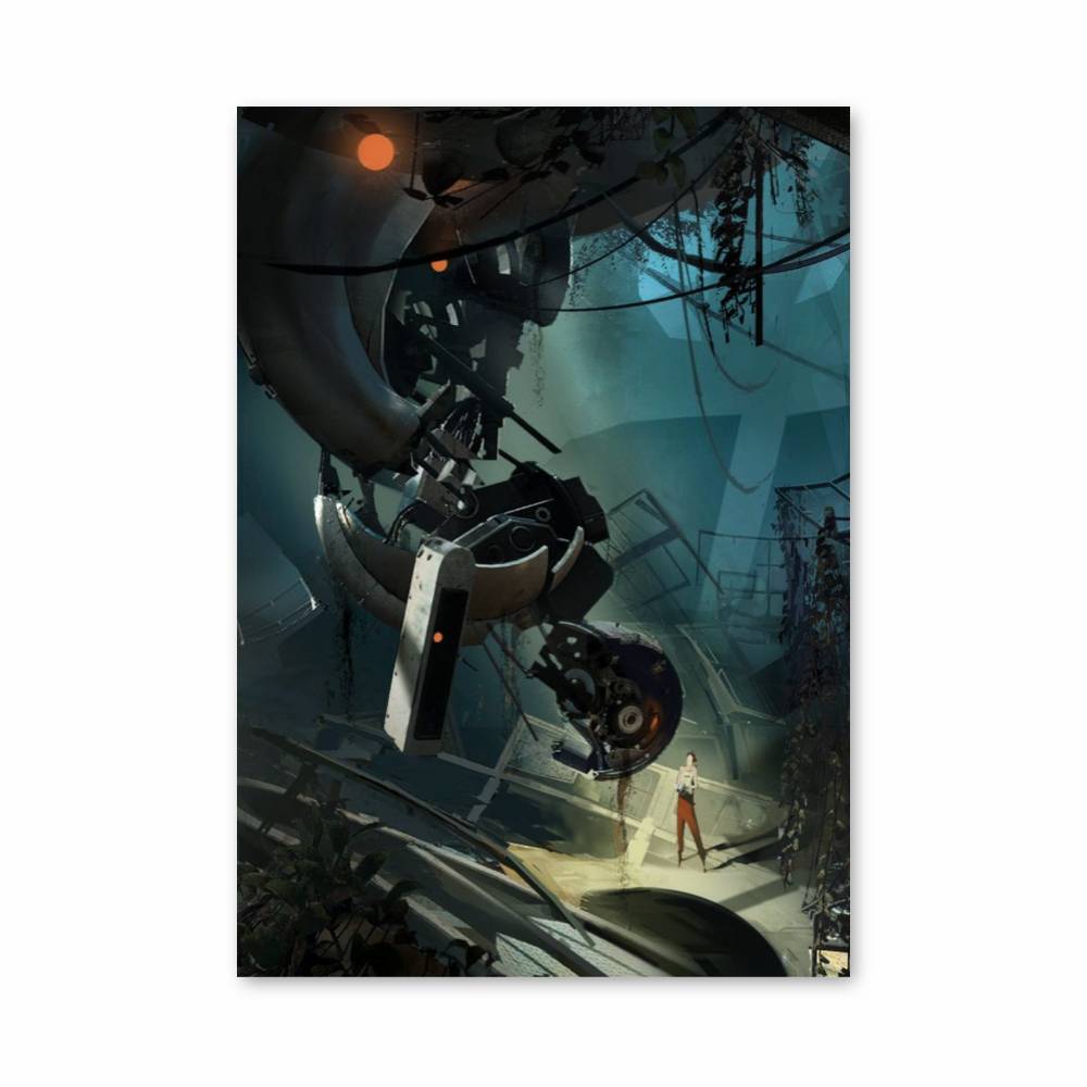 Poster Portail Futuriste