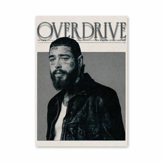 Poster Overdrive Vintage