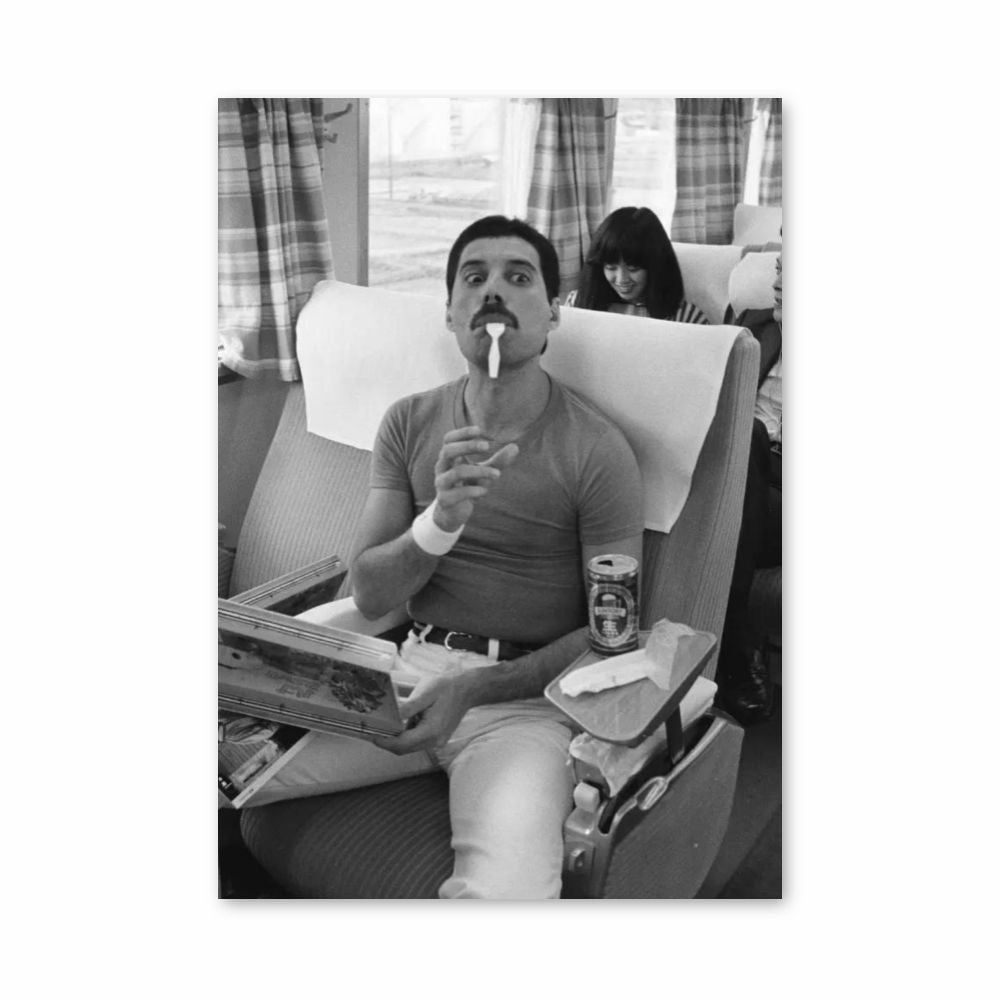 Poster Freddy Mercury Drôle