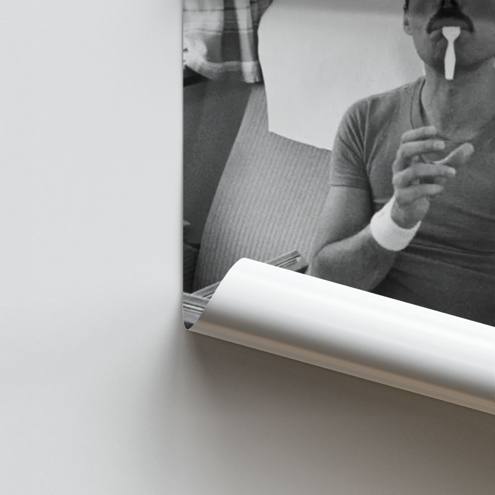 Poster Freddy Mercury Drôle