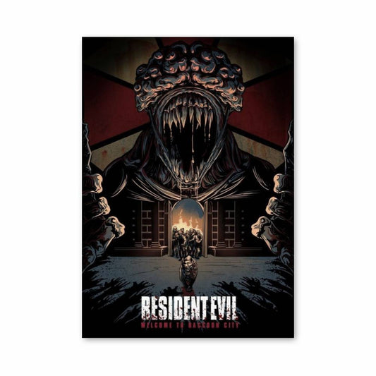Poster Terreur à Raccoon City