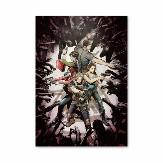 Poster Combat de Survivants