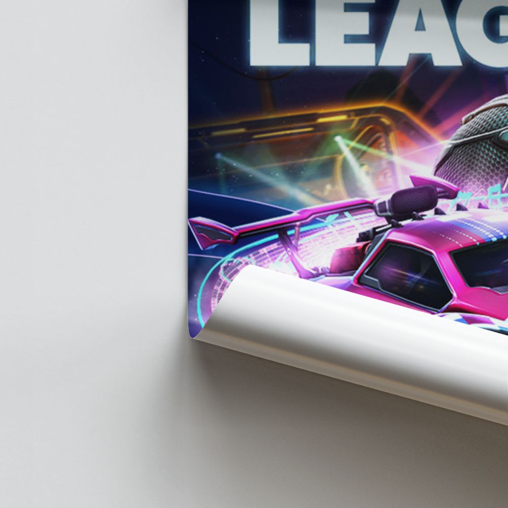 Poster Rocket League Compétition
