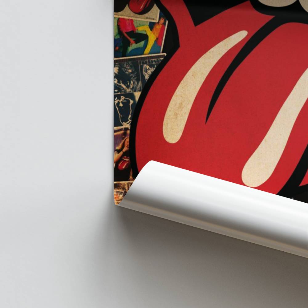 Poster Iconic Tongue