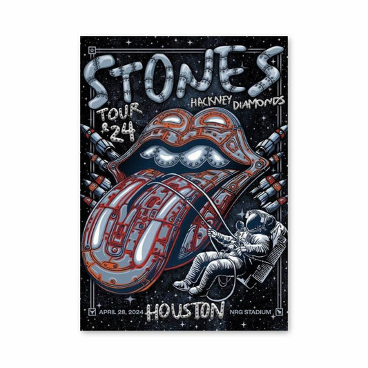 Poster Astronaute Stones