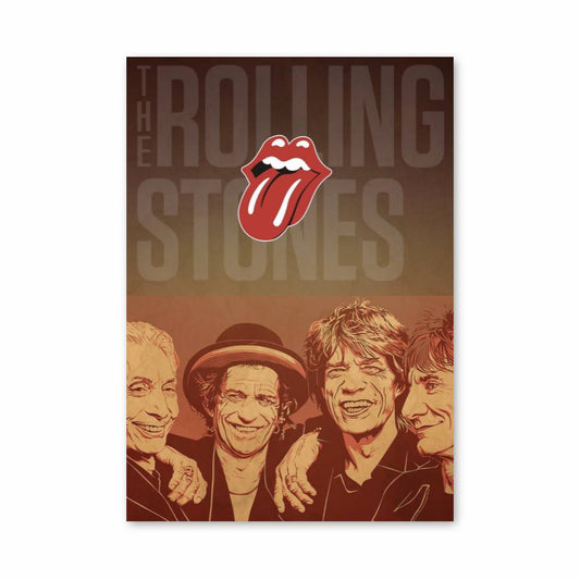 Poster Rolling Stones Nostalgie