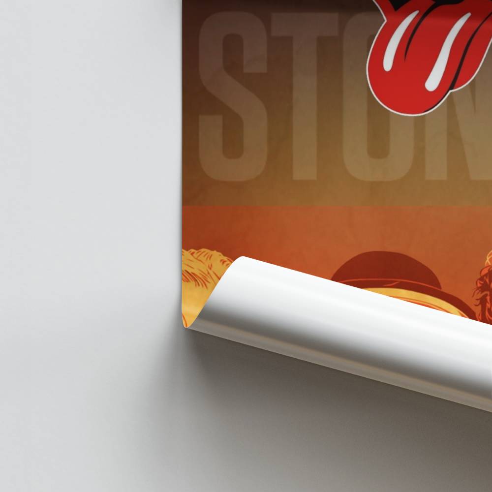 Poster Rolling Stones Nostalgie