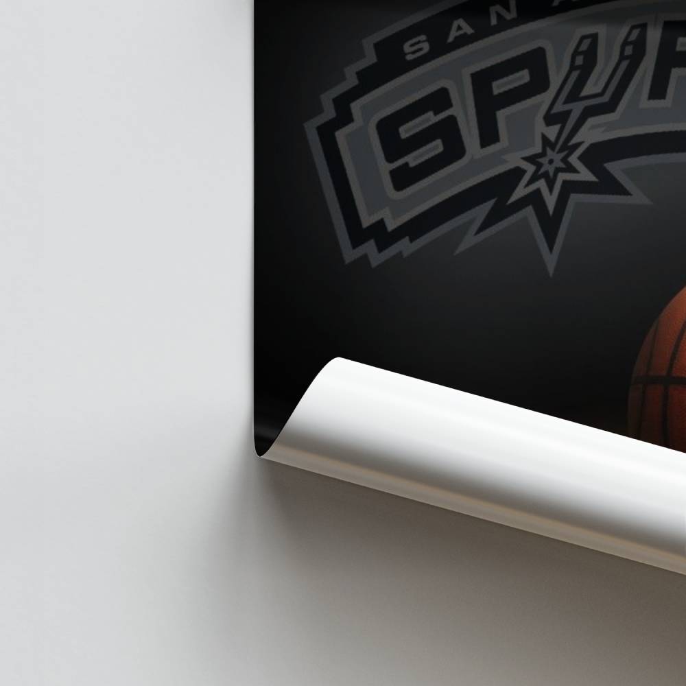 Poster Basketball Étoile San Antonio