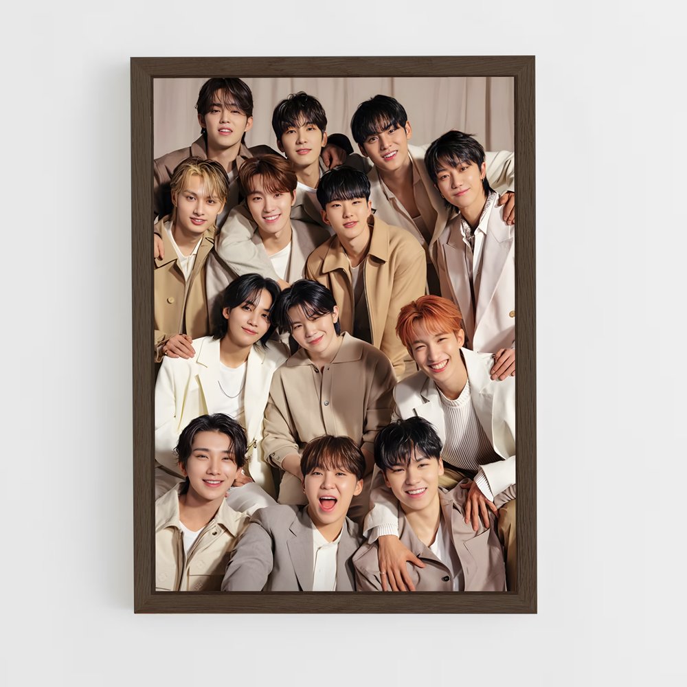 seventeen-13 cadre Bois foncé
