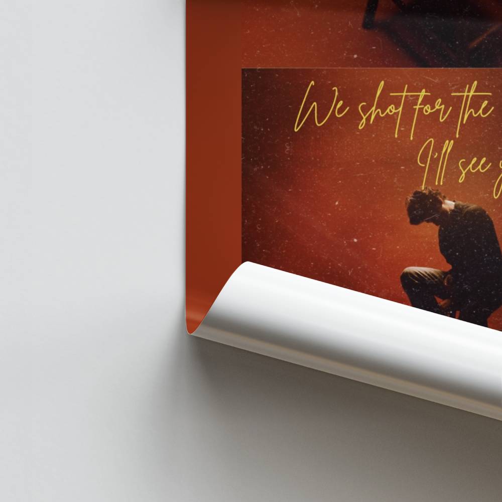 Poster We Shoot for the Stars