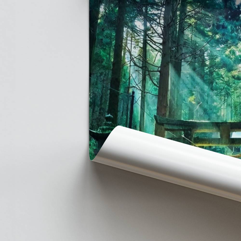Poster Forêt Shinto