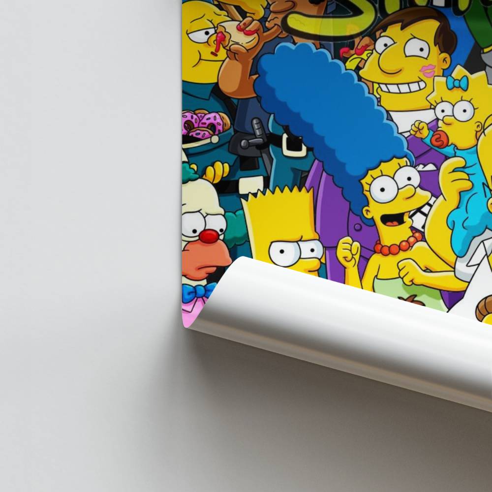 Poster Simpsons Personnage