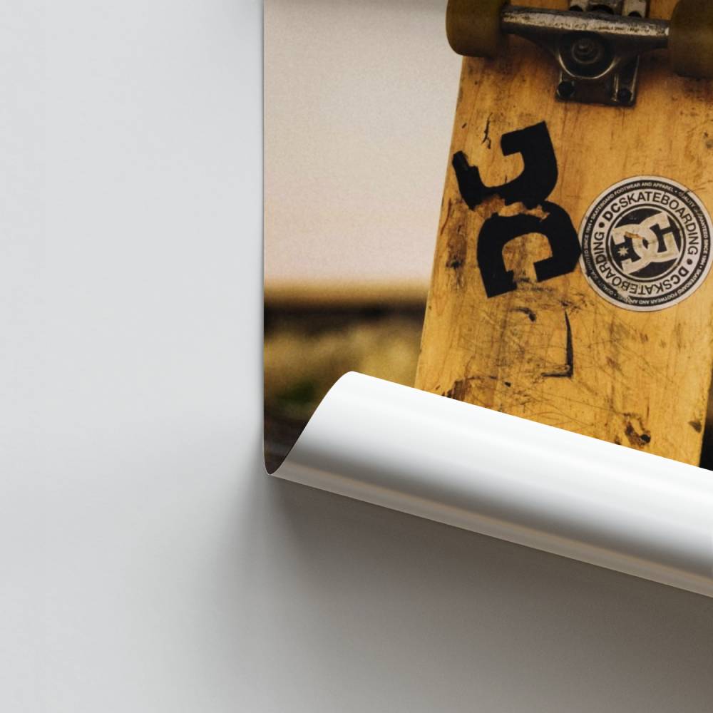 Poster Évasion Skateboard