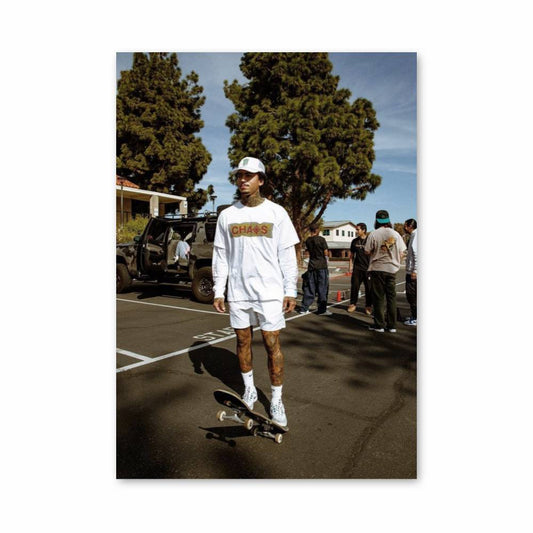 Poster Skateur Urbain