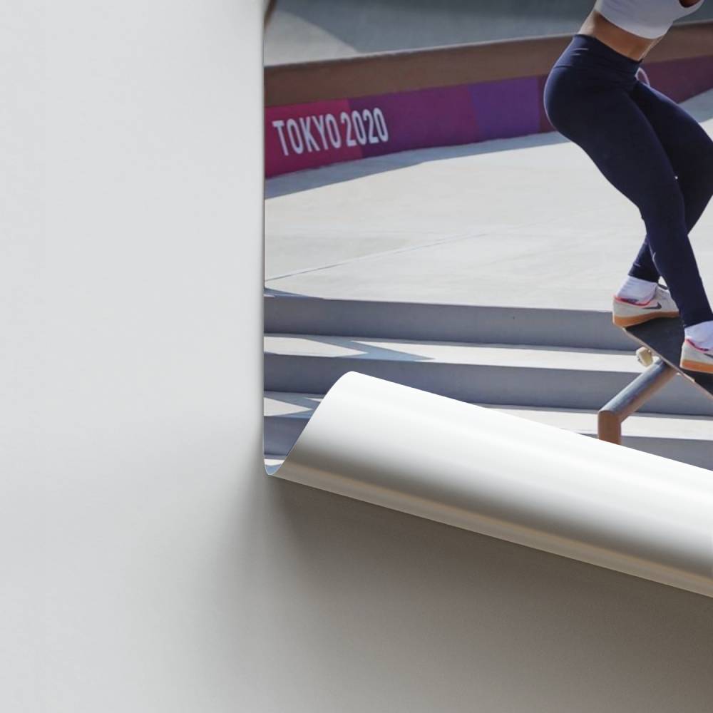 Poster Skater Élan