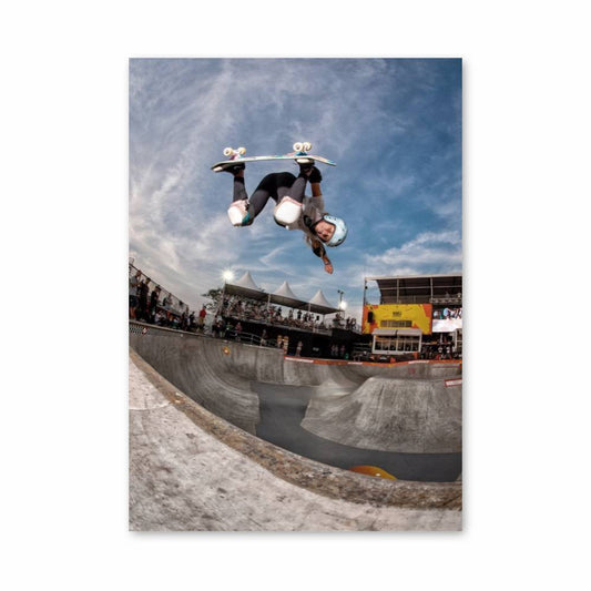 Poster Skater Aérien