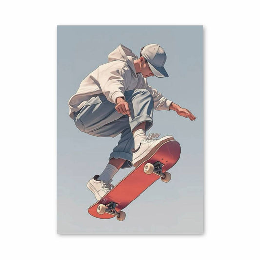 Poster Skater Élévation
