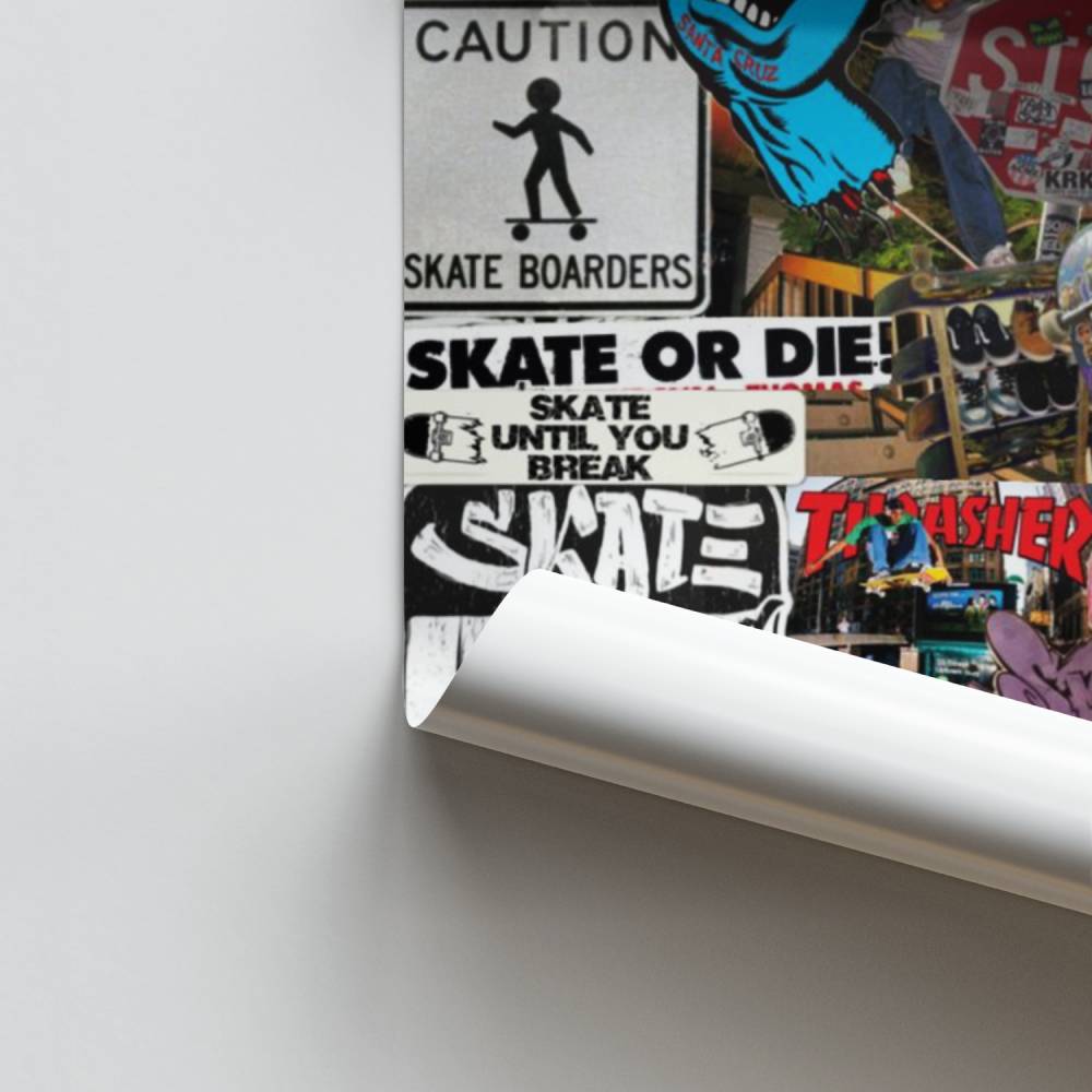 Poster Skate Vibes