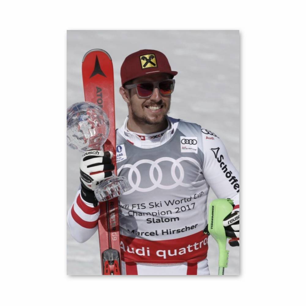 Poster Champion de Slalom