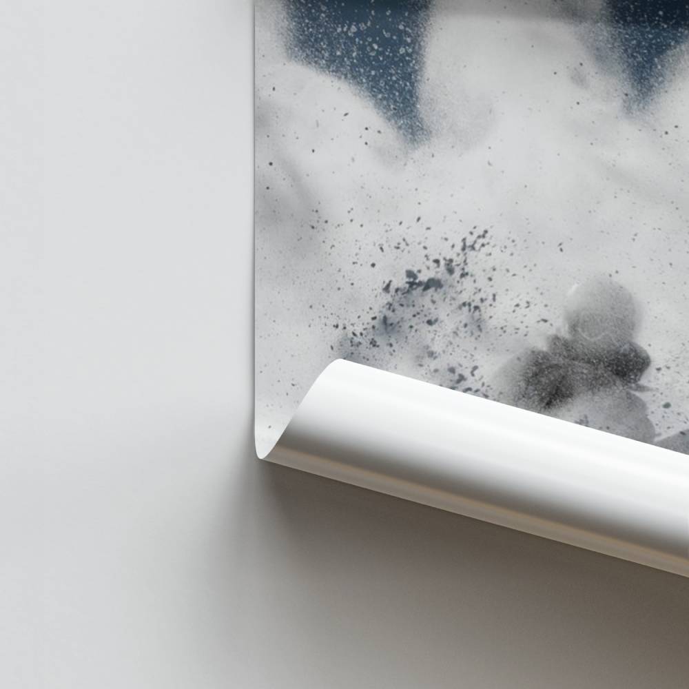 Poster Poudreuse Extrême