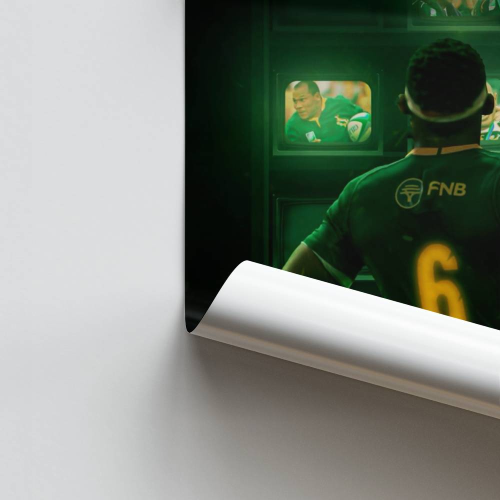 Poster Légende Springbok