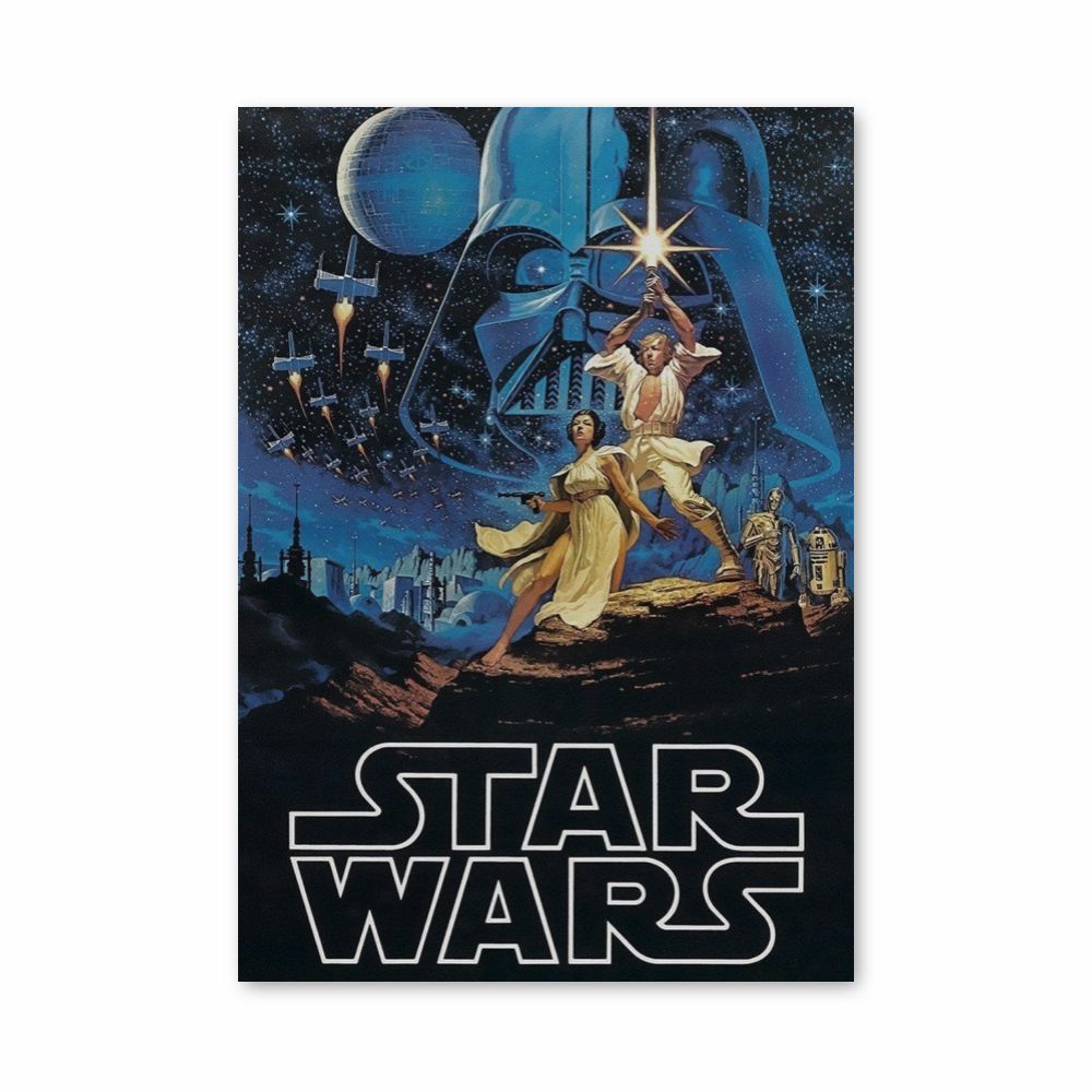 Poster Star Wars Rétro