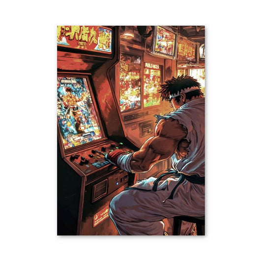 Poster Arcade Warrior