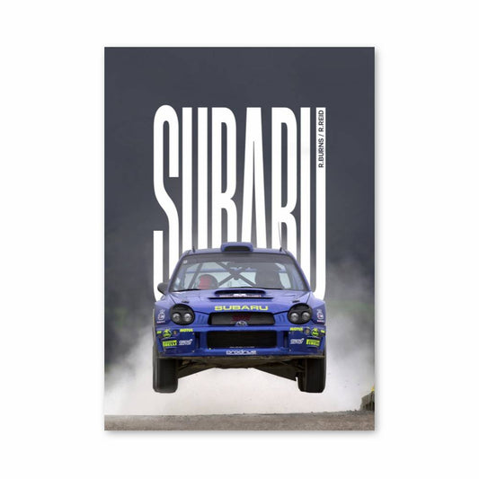 Poster Subaru Rally Sprint