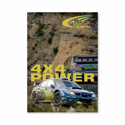 Poster 4x4 Power