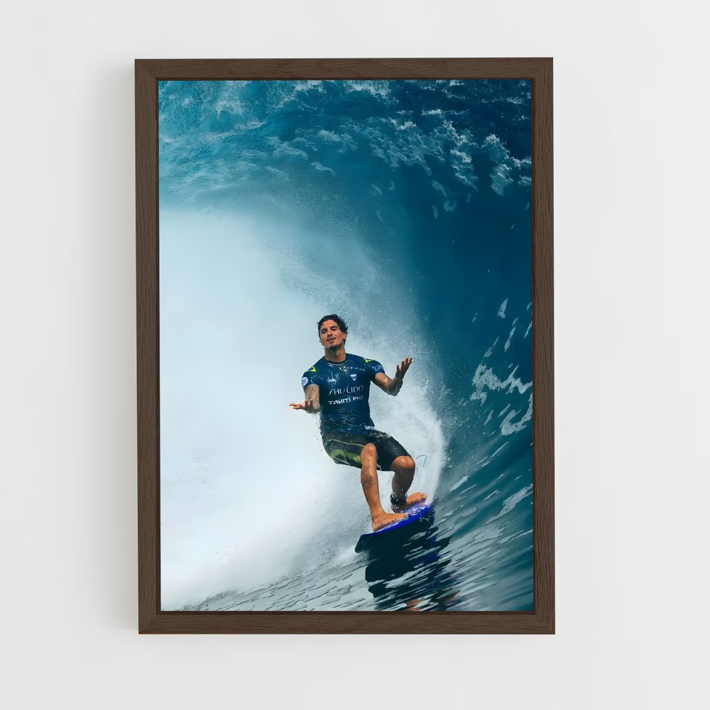 surf-10 cadre Bois foncé