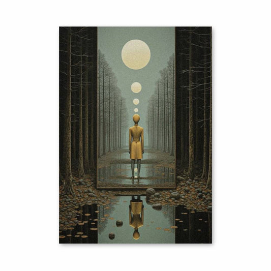 Poster Rêverie Lunaire