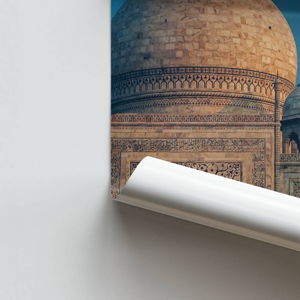 Poster Taj Mahal Sérénité