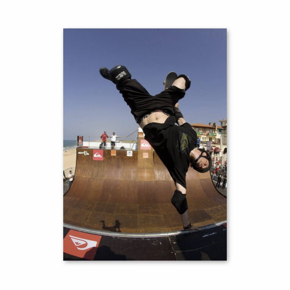 Poster Skate Vert Aérien