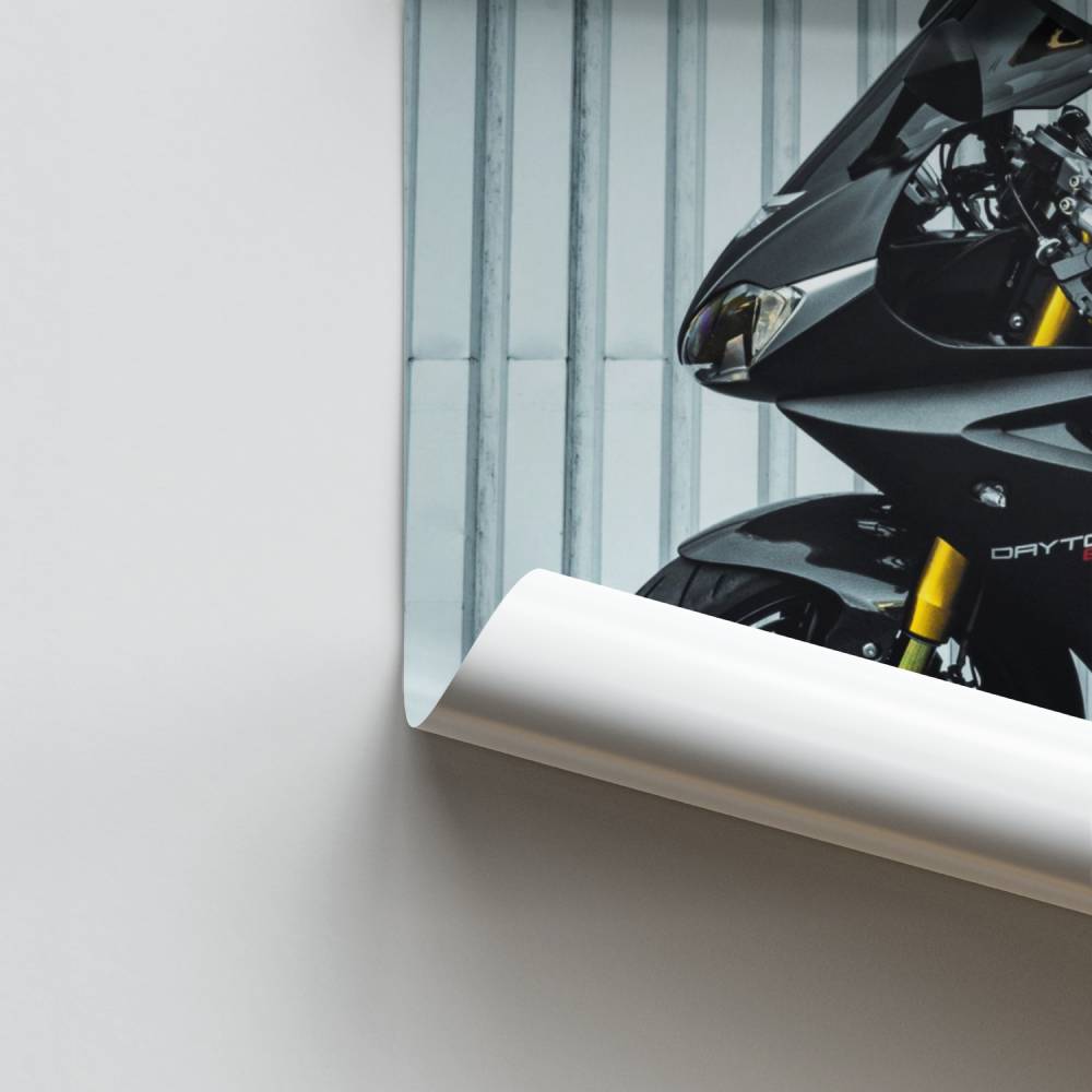 Poster Vitesse Éclatante