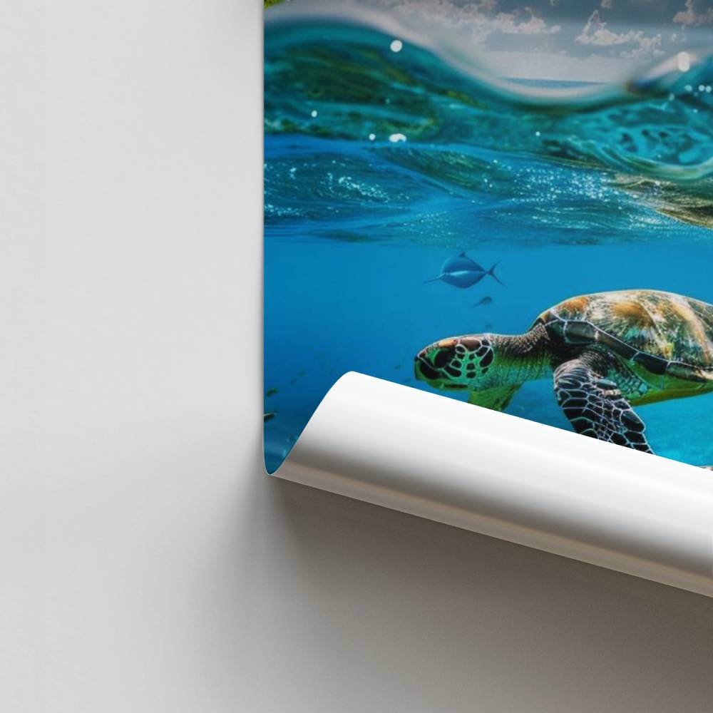 Poster Paradis Aquatique