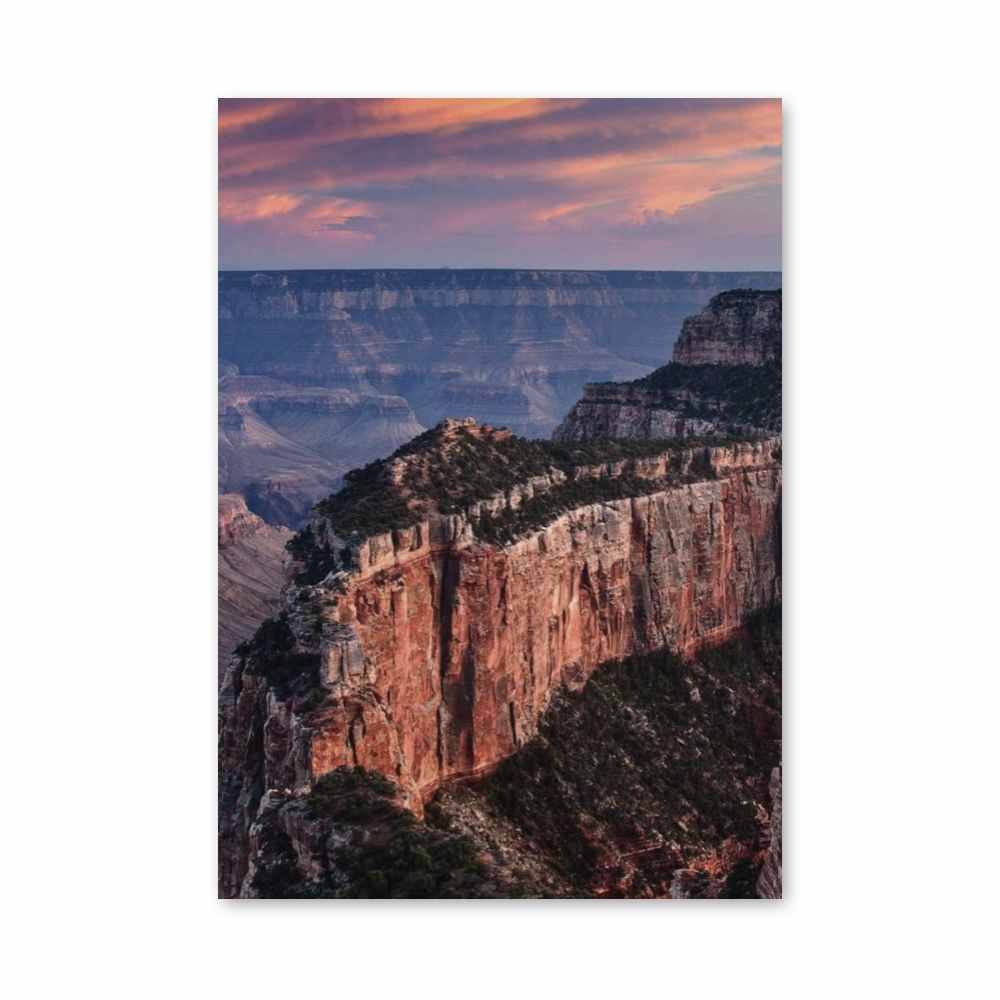 Poster États Unis Falaise