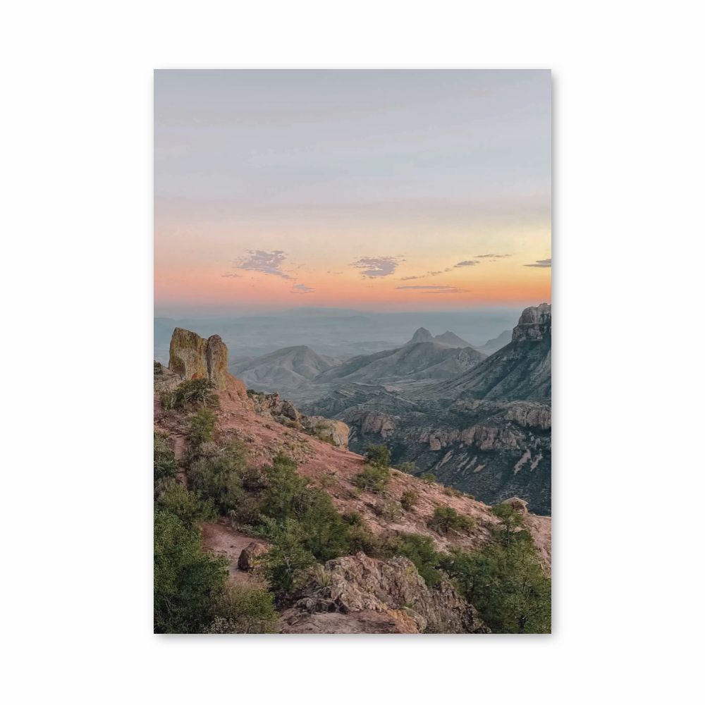 Poster États Unis Canyon