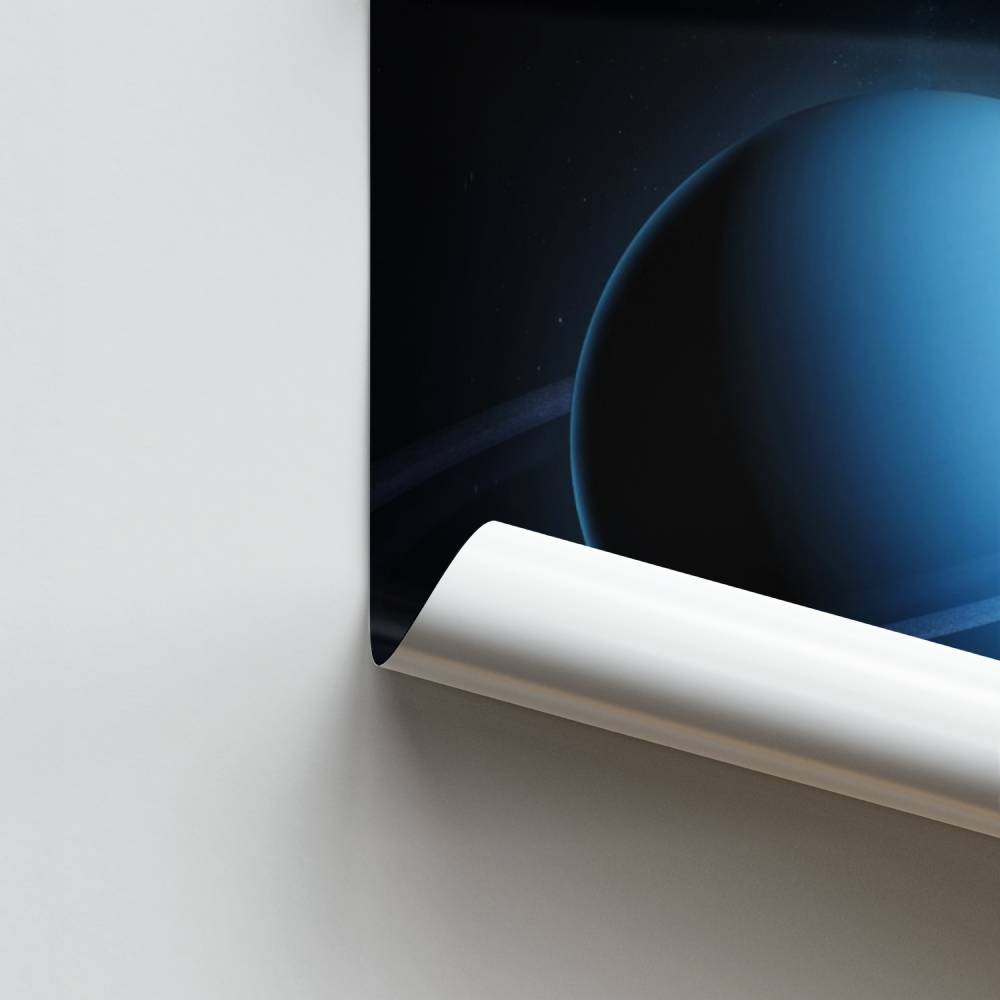 Poster Uranus Lumineux