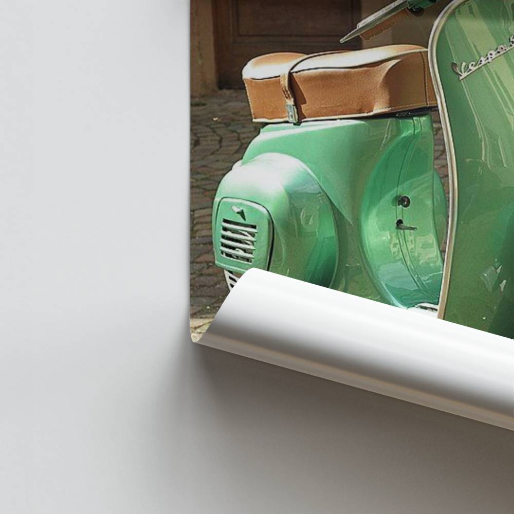 Poster Vintage Urban Vespa