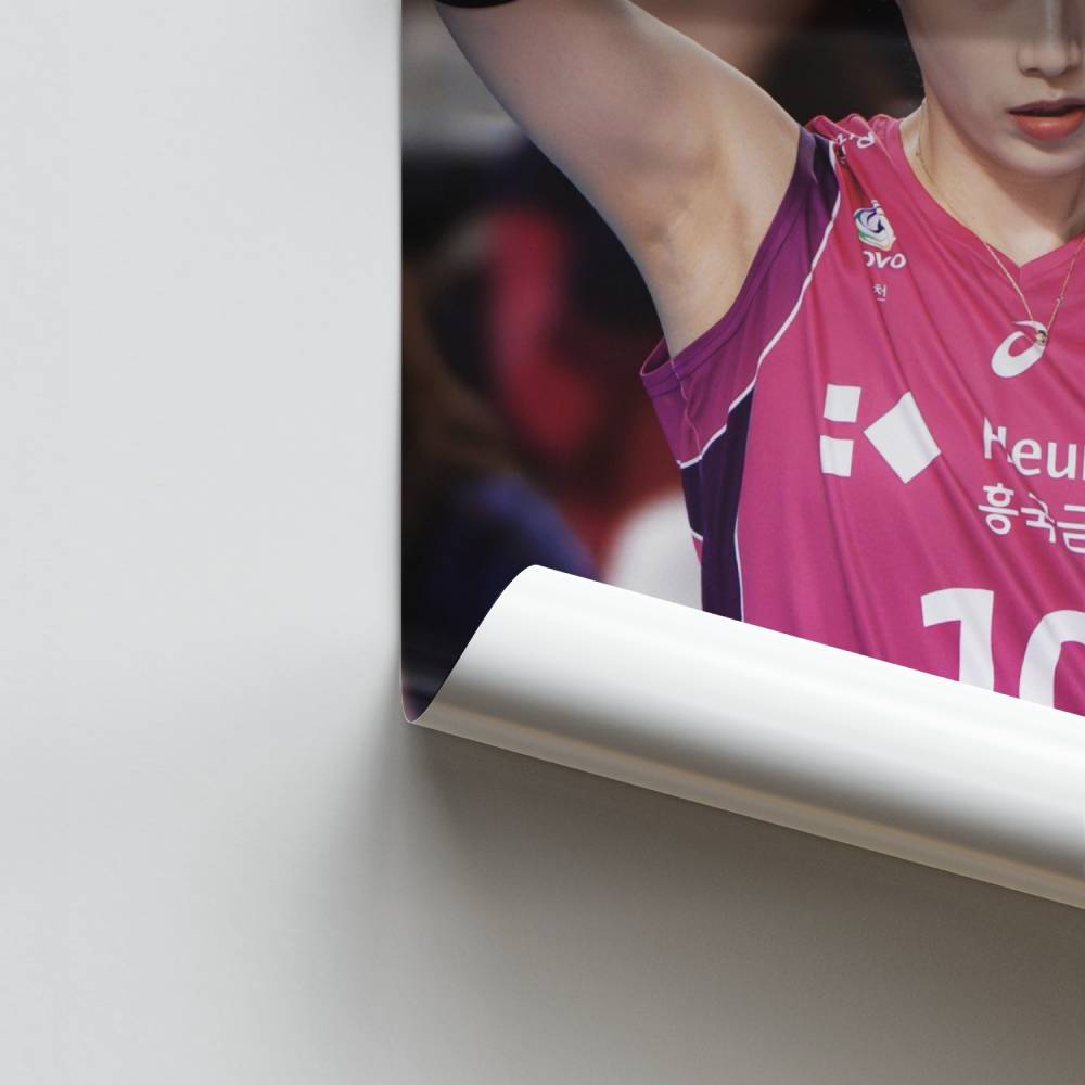 Poster Volleyball Dynamique