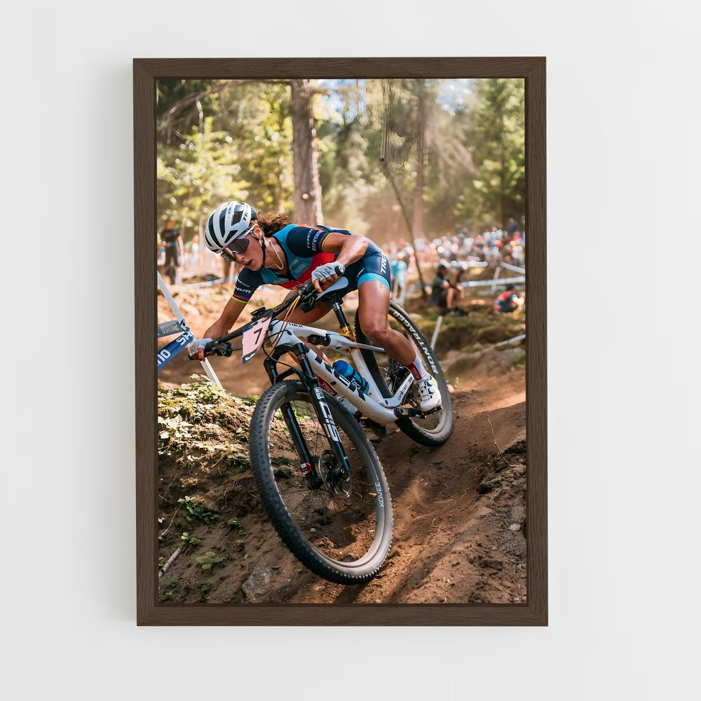 vtt-3 cadre Bois foncé