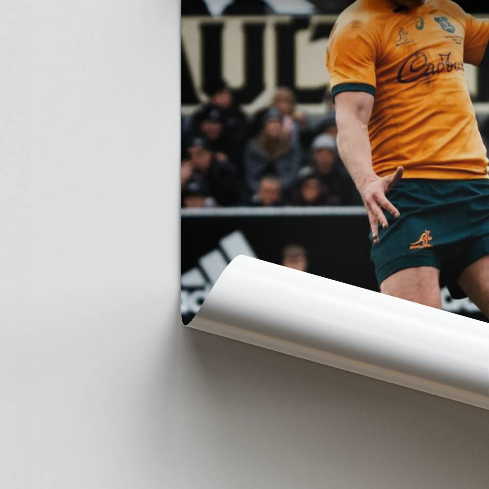 Poster Rugbyman en Action
