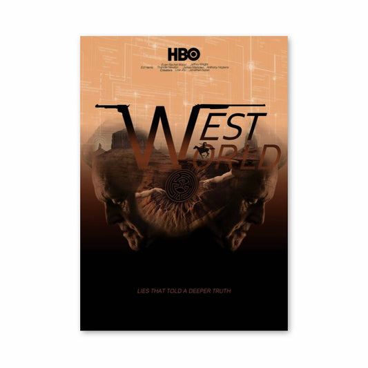 Poster Voyage dans l'Ouest