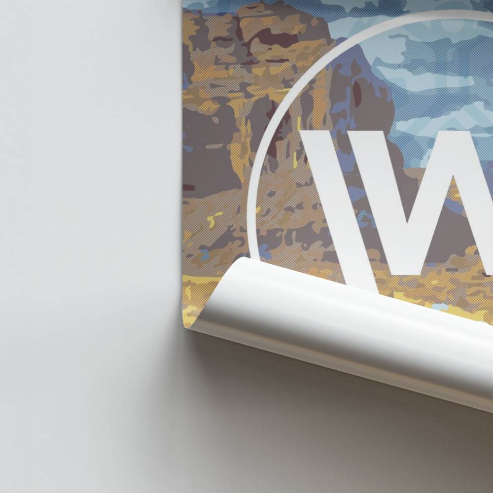 Poster Westworld Velours du Désert