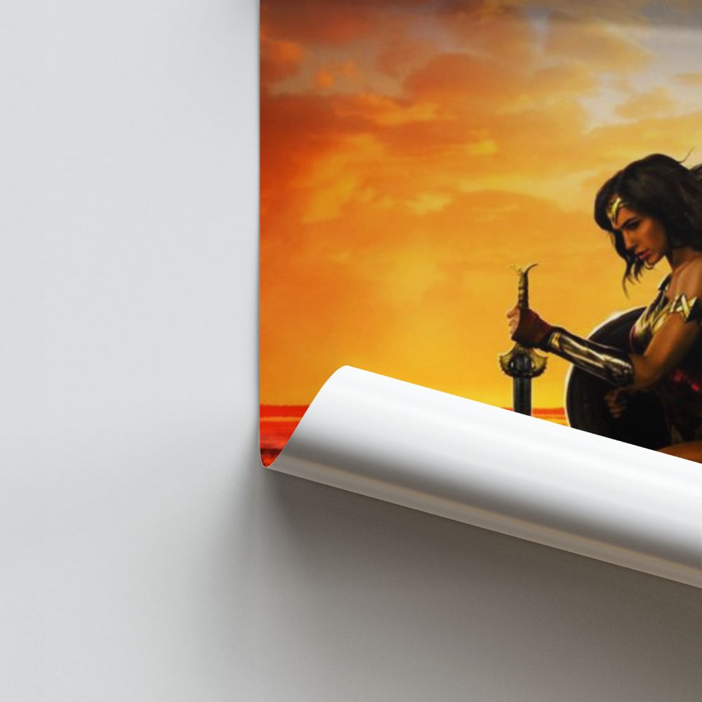 Poster Wonder Woman Épée