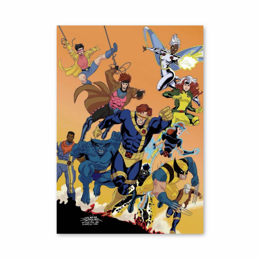 Poster Héros en Action