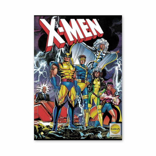 Poster X-Men Heroes Vintage