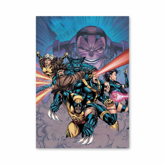 Poster X-Men Équipe en Action